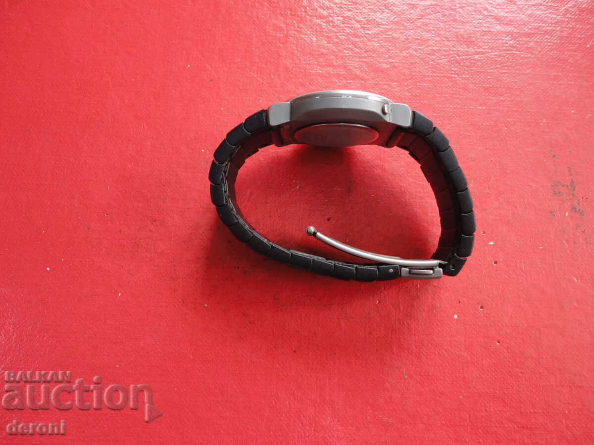 Auction German quartz watch Junghans Mega 2 Auction German quartz watch Junghans Mega 2