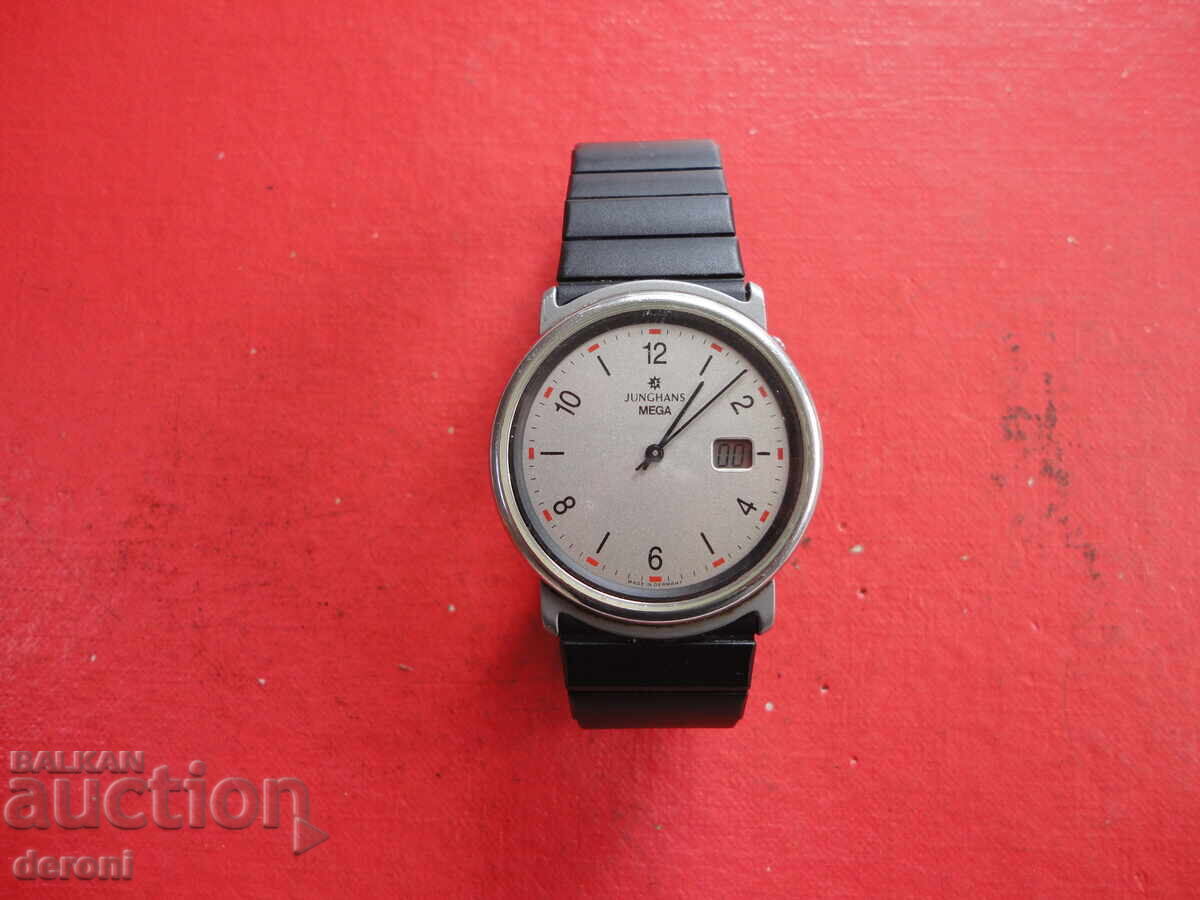 German quartz watch Junghans Mega 2 German quartz watch Junghans Mega 2