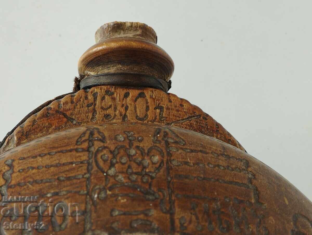 Old wooden box from 1910. - 5 Old wooden box from 1910. - 5