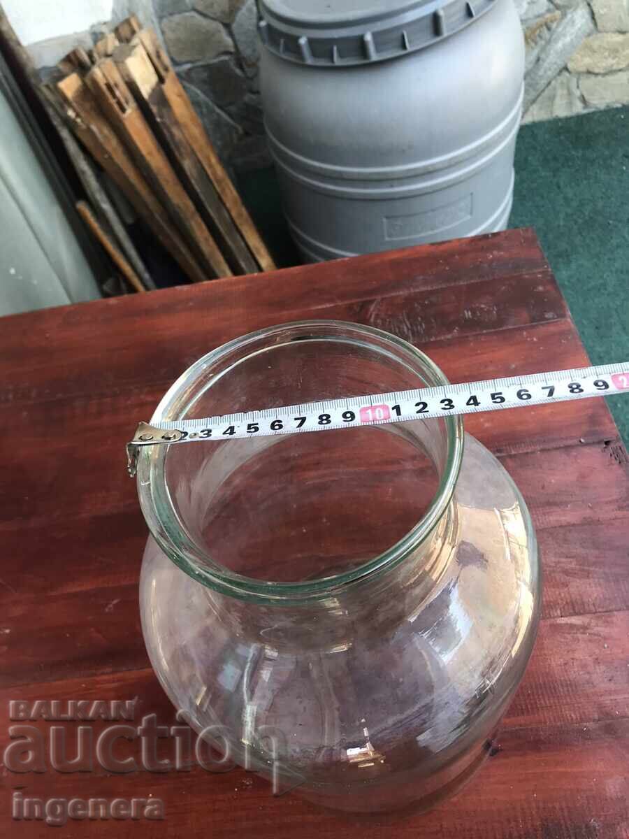 Δημοπρασία ΓΥΑΛΙΝΟ ΒΑΖΟ 9 ΛΙΤΡΩΝ ΓΙΑ τουρσί Δημοπρασία ΓΥΑΛΙΝΟ ΒΑΖΟ 9 ΛΙΤΡΩΝ ΓΙΑ τουρσί