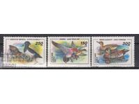 Clean stamps Fauna Birds Ducks 1994 from Russia