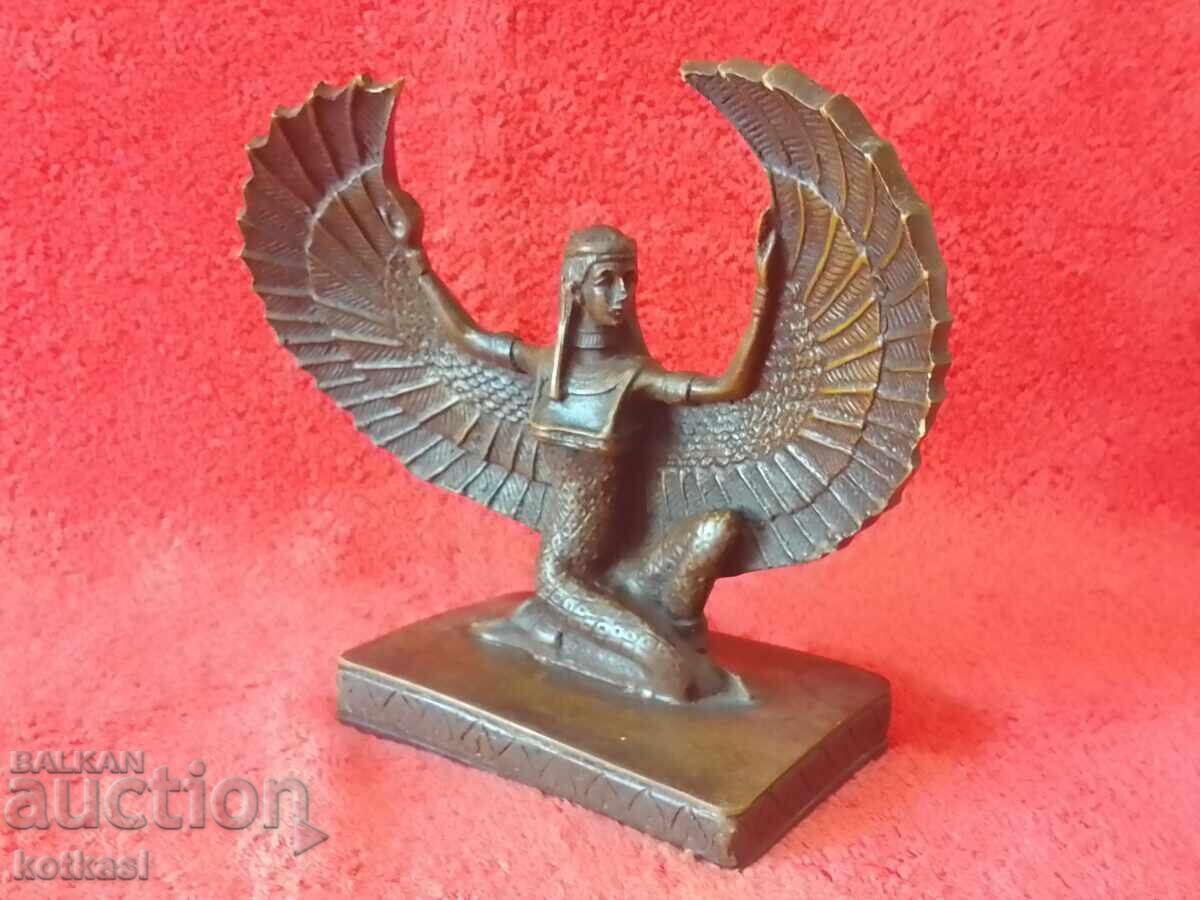 Old souvenir Figure of the Goddess Maat from ancient Egypt - 6 Old souvenir Figure of the Goddess Maat from ancient Egypt - 6