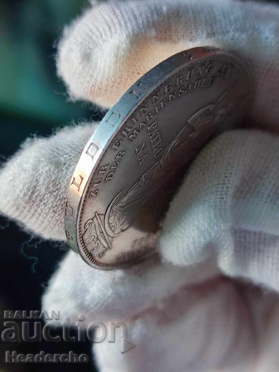 Auction 2 guilders 1855, Germany (Bavaria) silver Auction 2 guilders 1855, Germany (Bavaria) silver