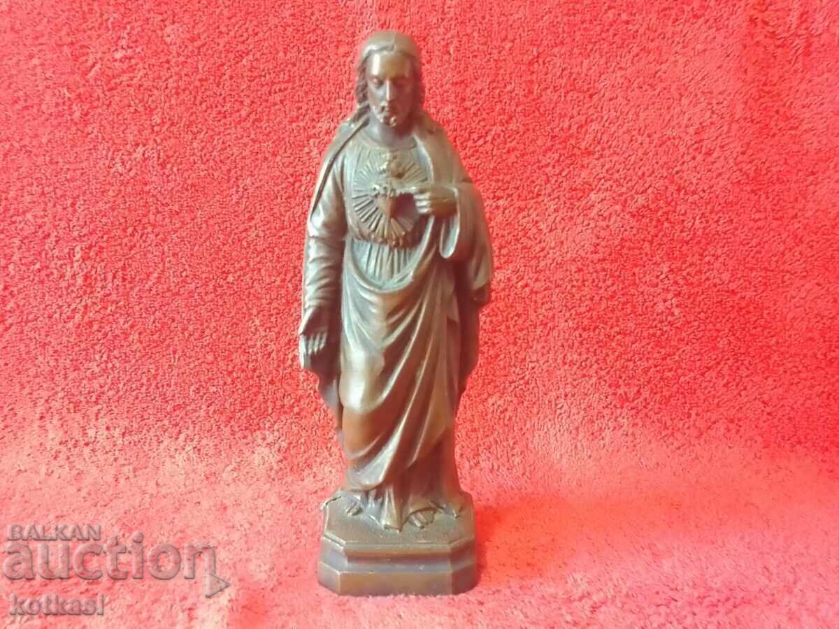 Old metal aluminum Tsam figure Christ God Religion Faith Old metal aluminum Tsam figure Christ God Religion Faith