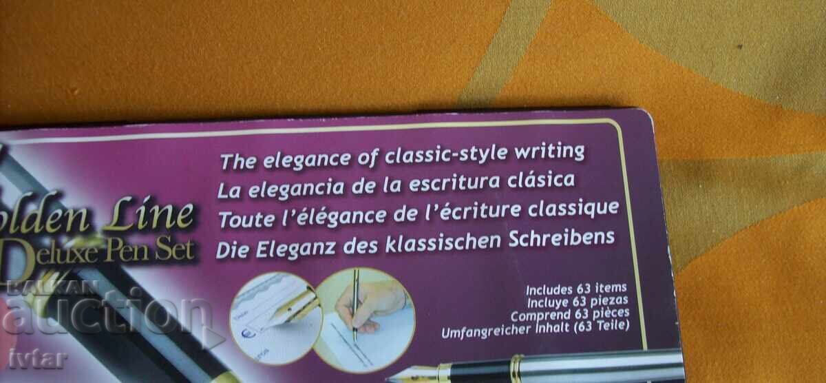 Writing instrument set with supplies with price 60.00 BGN | € 30.68 Writing instrument set with supplies with price 60.00 BGN | € 30.68