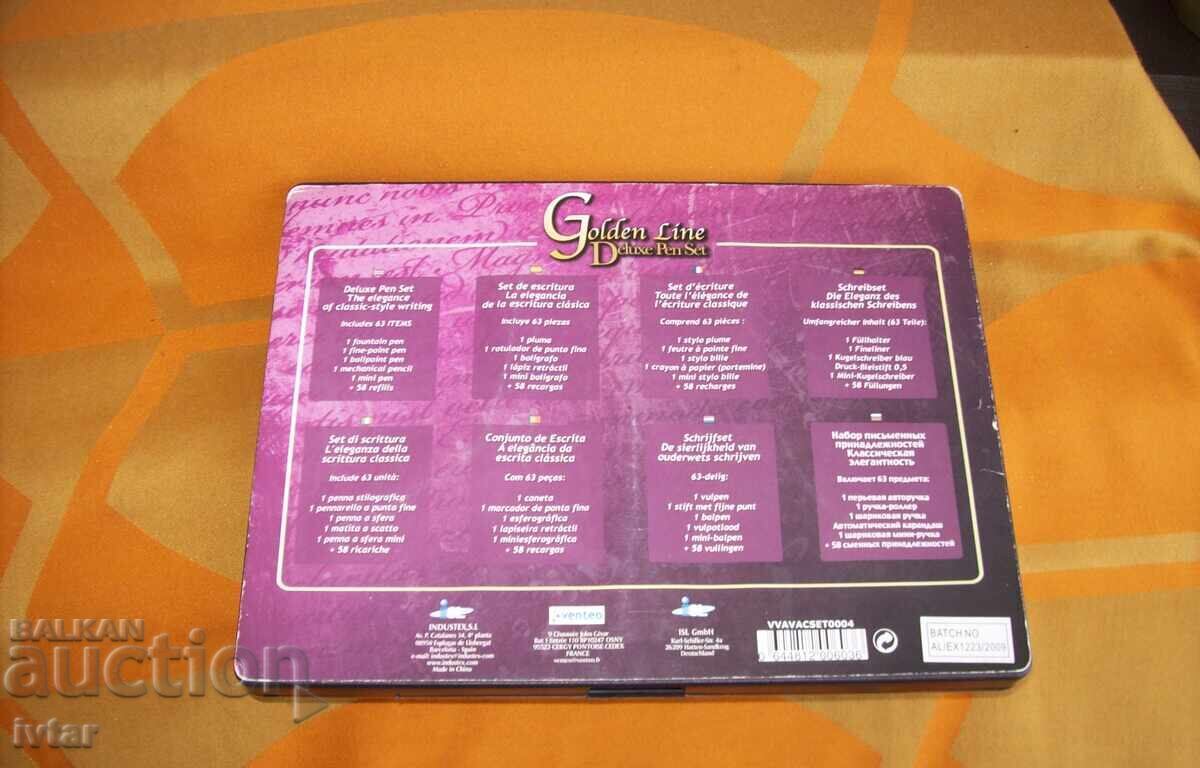 Writing instrument set with supplies - 6 Writing instrument set with supplies - 6