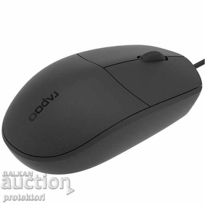 Mouse cu fir Rapoo N100 3 butoane cu preț € 11.25 | 22.00 BGN