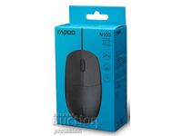 Жична Мишка Rapoo N100 Wired Mouse 3 бутона