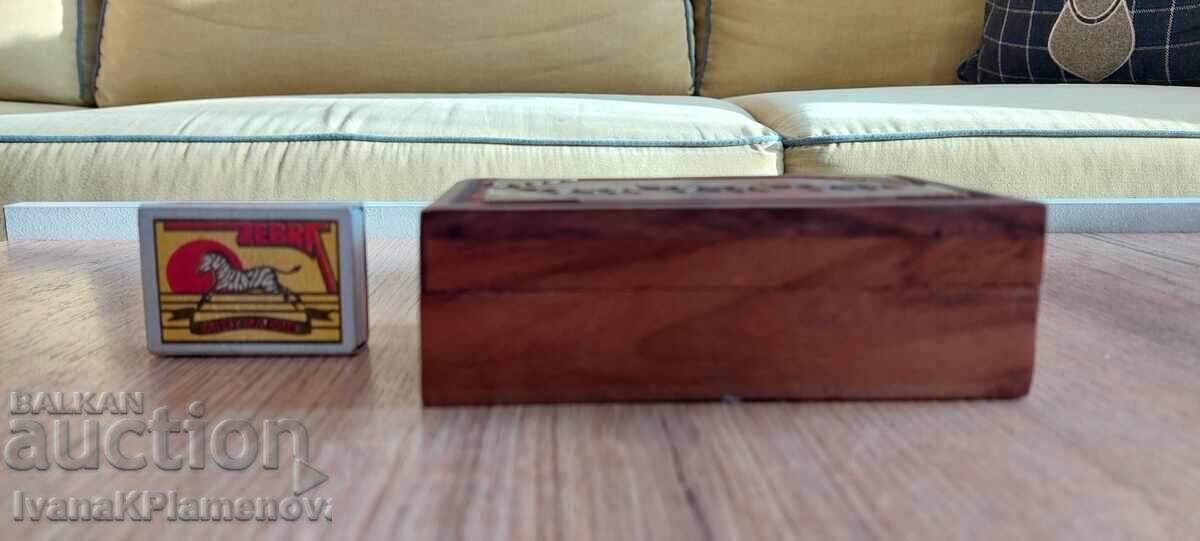 Кутийка дървена обков месинг за ценители отлична - 6 Кутийка дървена обков месинг за ценители отлична - 6