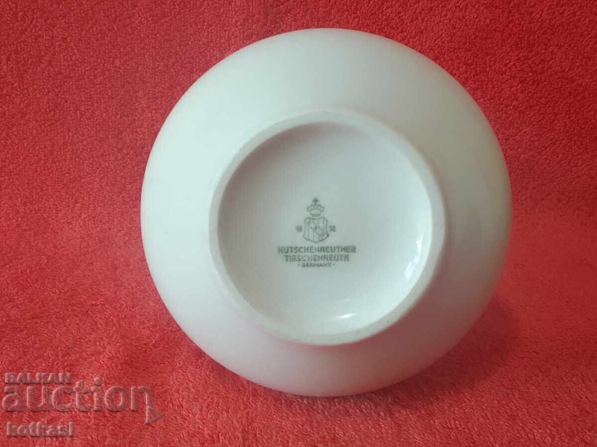 Old porcelain vase Hutschenreuther Tirschenreuth embossed - 5 Old porcelain vase Hutschenreuther Tirschenreuth embossed - 5