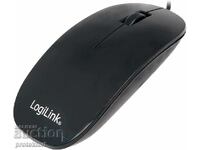 Mouse cu fir LogiLink Ultra Slim