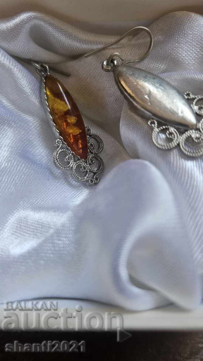 Licitație Cercei de chihlimbar