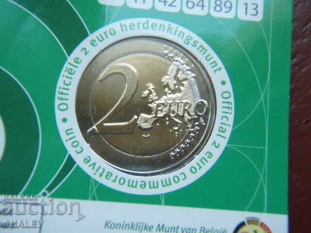 Доставка на 2 Euro 2025 Belgium "Lotaria" / Белгия (1) - Unc (2 евро)