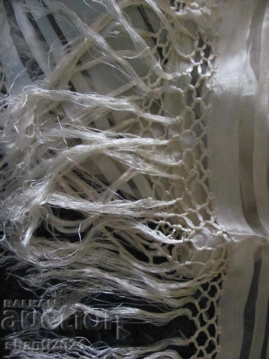 secolul al XIX-lea cuvertură de pat - mătase kenar țesut manual foarte fin - 7 secolul al XIX-lea cuvertură de pat - mătase kenar țesut manual foarte fin - 7