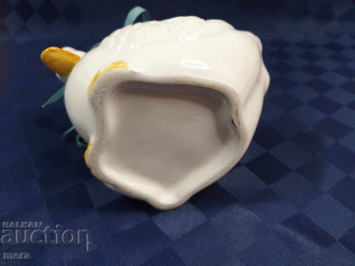 Porcelain composition with a pair of geese - 6 Porcelain composition with a pair of geese - 6