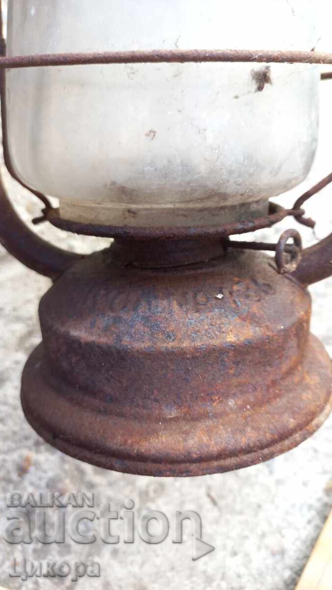 Delivery of OLD GERMAN GAS LANTERN GAS LAMP Delivery of OLD GERMAN GAS LANTERN GAS LAMP