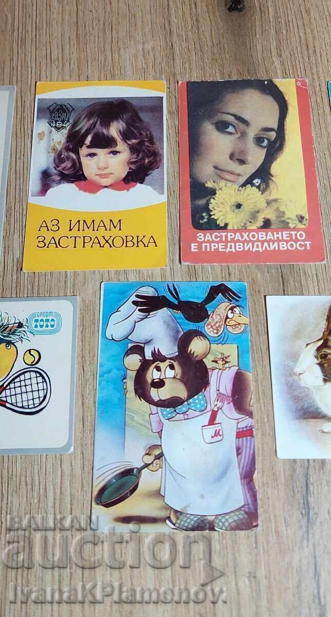 Livrarea Calendare pentru colecționari 7 piese Livrarea Calendare pentru colecționari 7 piese
