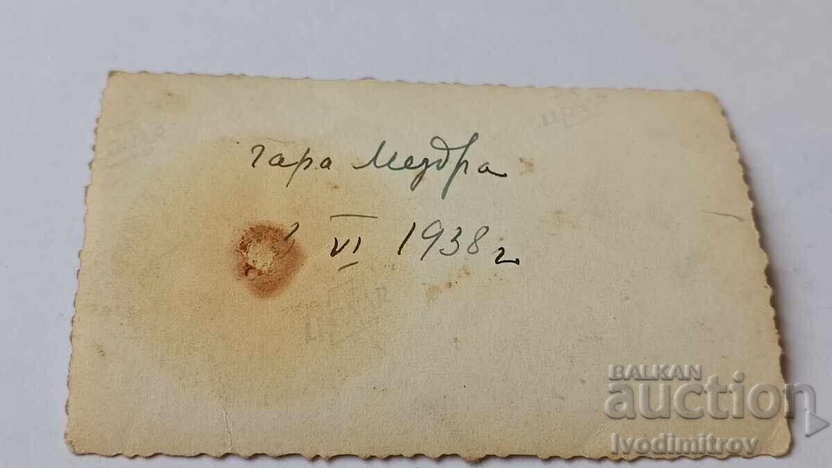 Photo Mezdra Schoolgirls with their teachers at the station 1938 with price 2.35 BGN | € 1.20 Photo Mezdra Schoolgirls with their teachers at the station 1938 with price 2.35 BGN | € 1.20