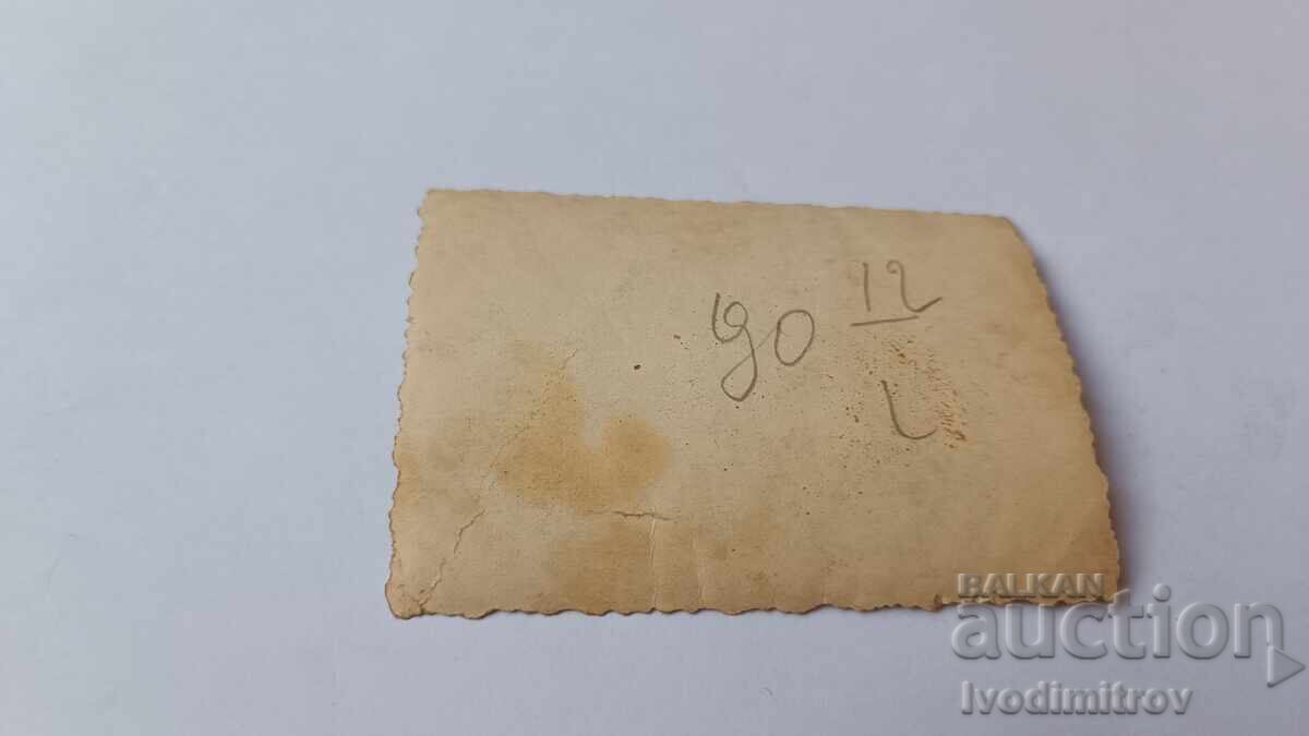 Postcard Sofia Young woman in front of the Courthouse with price 2.35 BGN | € 1.20