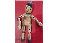 Collectible Old Wooden Pinocchio Doll