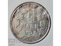 1/2 mark 1905 Germany