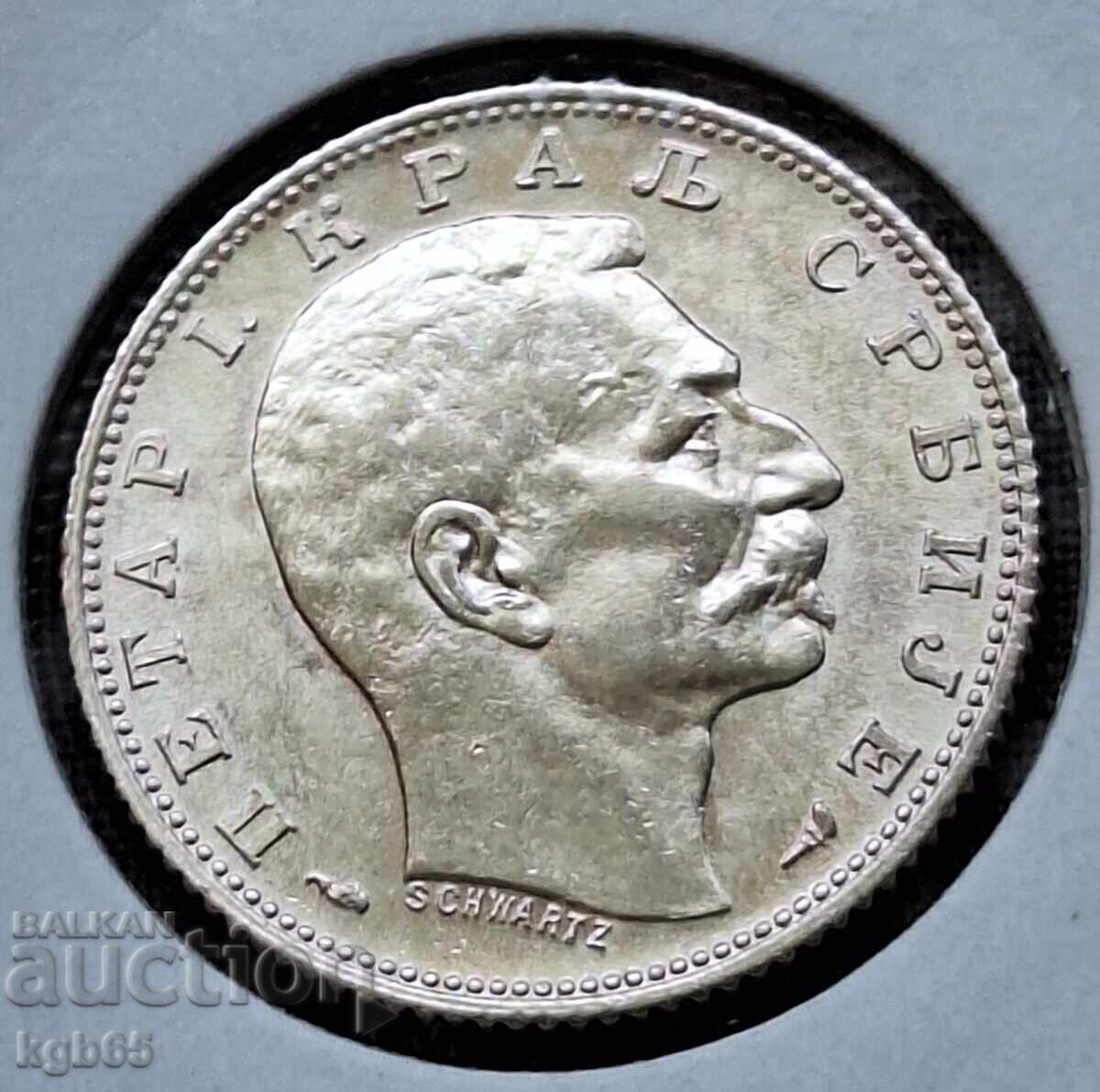 Delivery of 1 dinar 1915 Serbia. For collection!!!!!!!