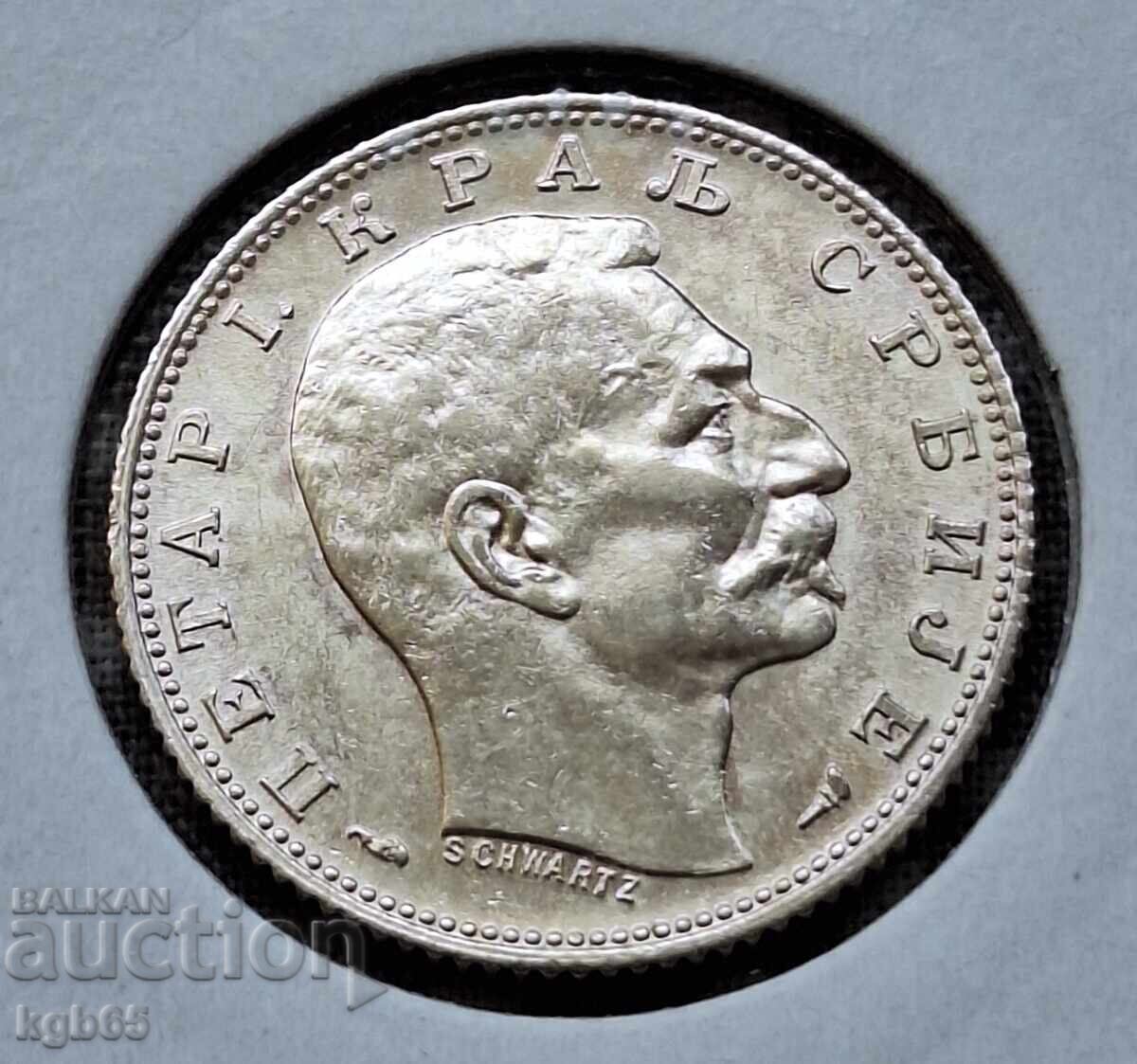 1 dinar 1915 Serbia. For collection!!!!!!! - 6