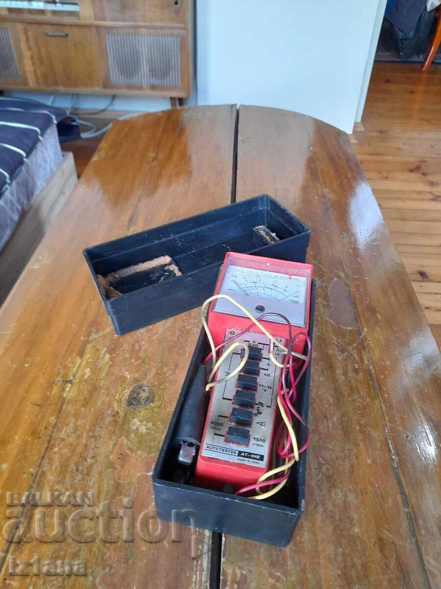 Old auto tester AT-1ME with price 42.00 BGN | € 21.47 Old auto tester AT-1ME with price 42.00 BGN | € 21.47