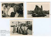 Burgas prayer room clergy temple circa 1940 3 original photos