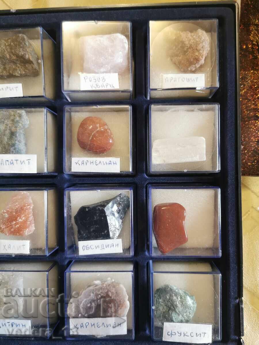 collection of minerals, crystals - 5