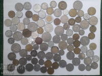 Lot of 100 exotic coins. NO Europe, North America