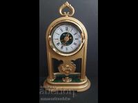 Yantra table clock, excellent condition