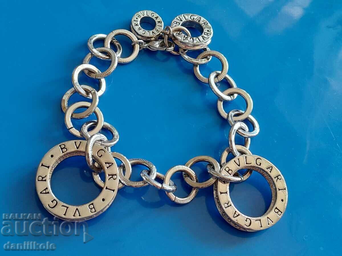 Δημοπρασία *$*Y*$* BVLGARI BULGARI ΧΑΛΚΙΝΟ ΑΤΣΑΛΙ ΒΡΑΧΙΟΛΙ - ΕΞΑΙΡΕΤΙΚΟ *$*Y*$* Δημοπρασία *$*Y*$* BVLGARI BULGARI ΧΑΛΚΙΝΟ ΑΤΣΑΛΙ ΒΡΑΧΙΟΛΙ - ΕΞΑΙΡΕΤΙΚΟ *$*Y*$*