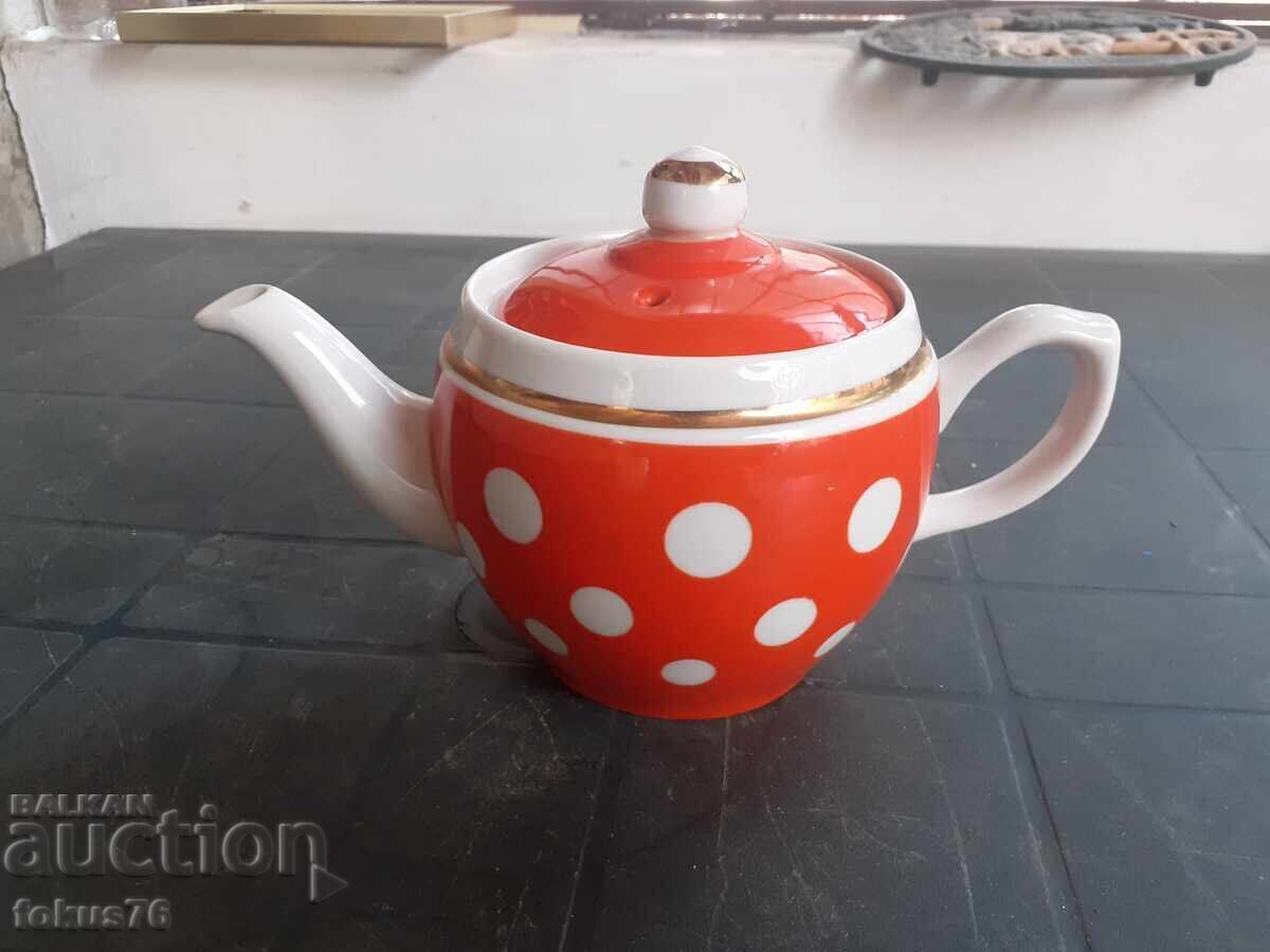 Teapot - Russian porcelain with gilding with price 49.00 BGN | € 25.05