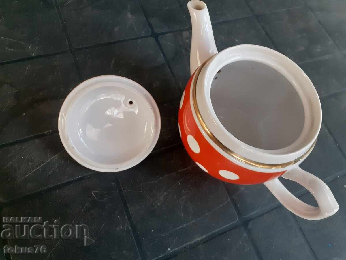 Delivery of Teapot - Russian porcelain with gilding