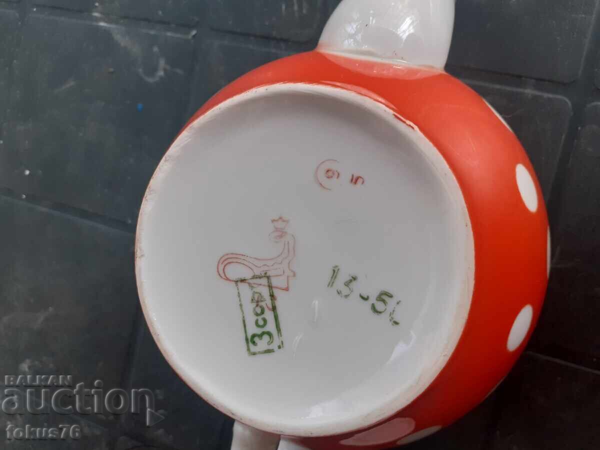 Teapot - Russian porcelain with gilding - 5