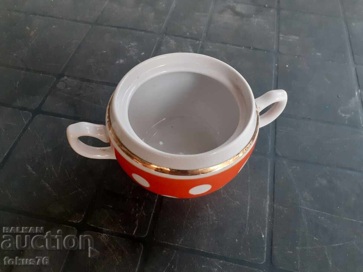 Bowl - Russian porcelain with gilding with price 20.00 BGN | € 10.23