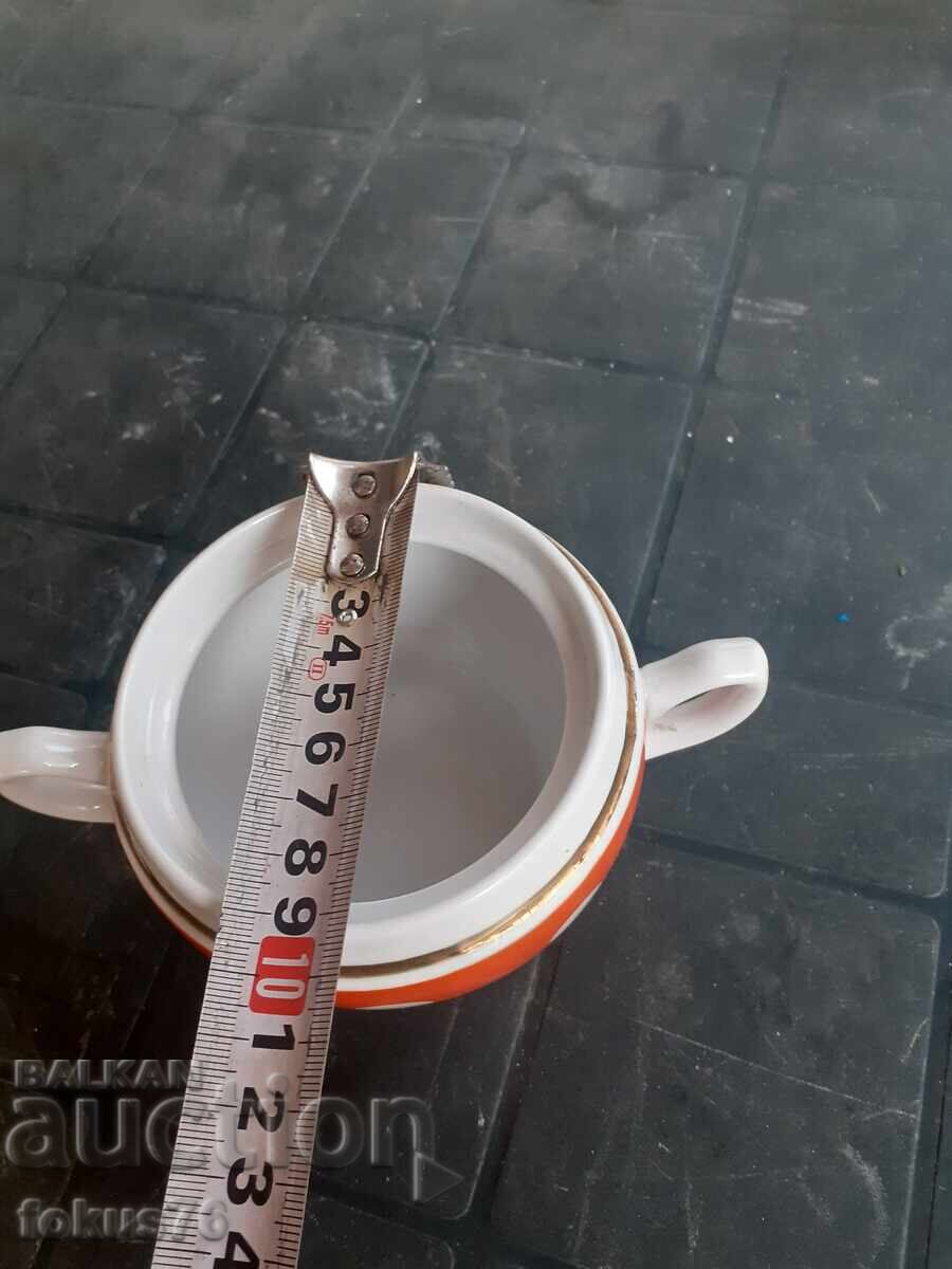 Bowl - Russian porcelain with gilding - 6