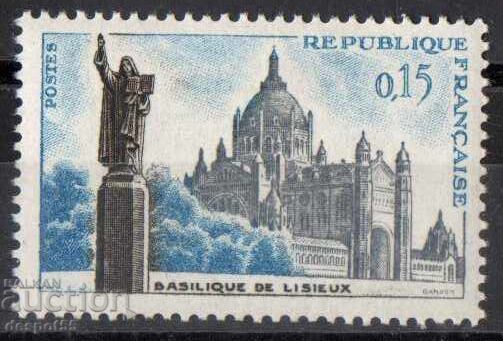 1960. France. Basilica of Lisieux. 1960. France. Basilica of Lisieux.