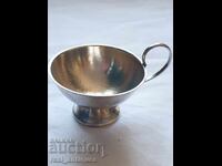 A silver cup