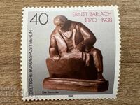 Berlin - 50 de ani al morții lui Ernst Barlach (1988) MNH