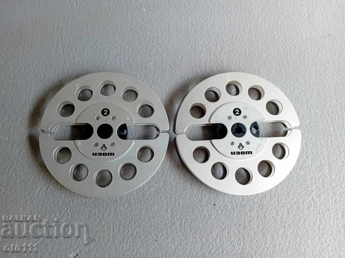 METAL ROLL FOR TAPE RECORDER ISOT - 2 pieces with price 30.00 BGN | € 15.34