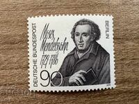 Berlin - 250 de ani de la nașterea lui Moses Mendelssohn (1979) MNH