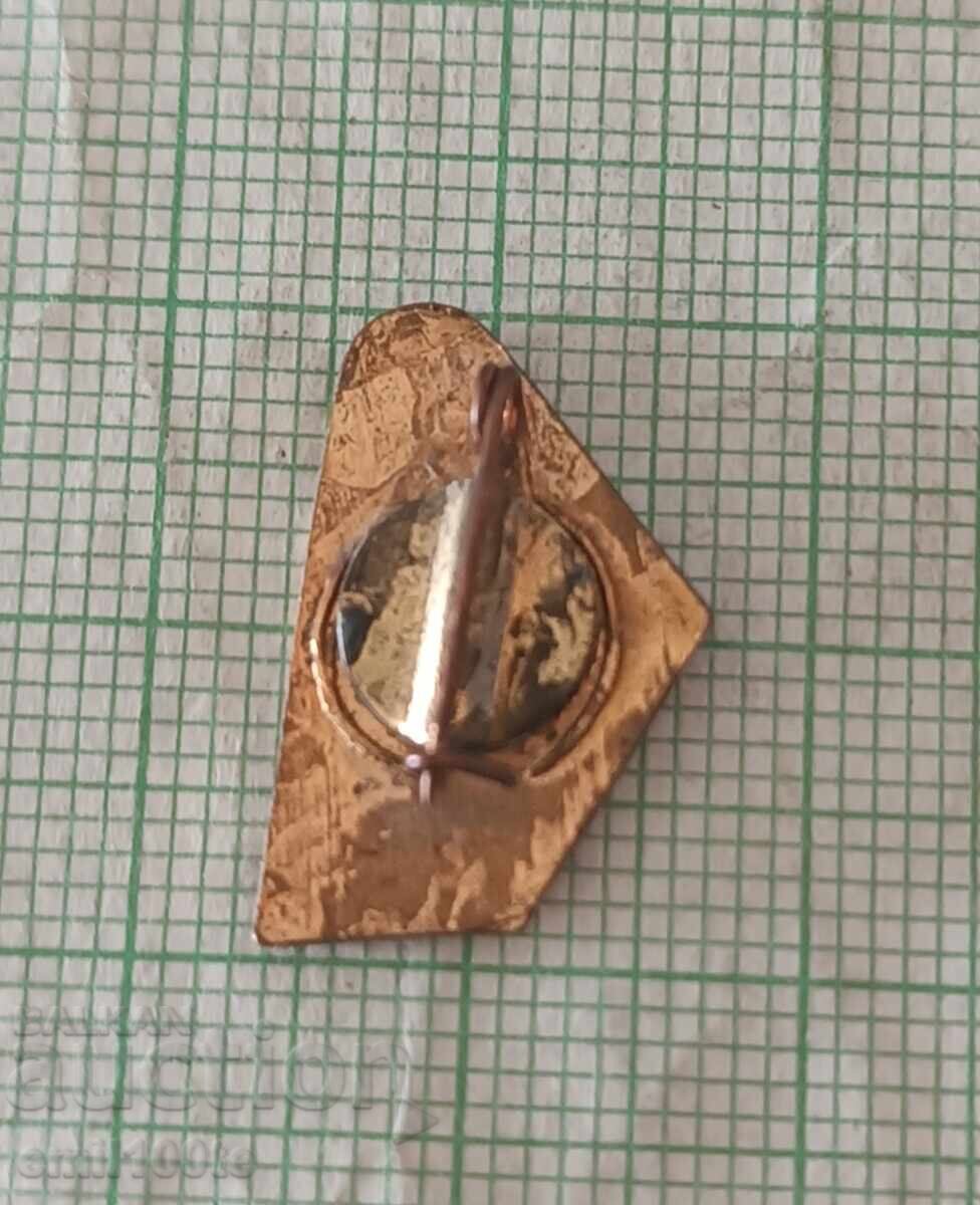 Insigna - rachetă spațială URSS - 5 Insigna - rachetă spațială URSS - 5