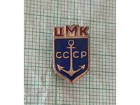 Badge - TsMC USSR Central Marine Club