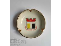 AFD-Thrace (Botev Plovdiv)-Rare porcelain ashtray-Kitka