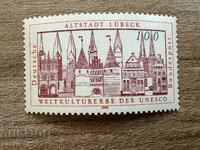 FRG/FRG - Old Town of Lübeck (1990) MNH