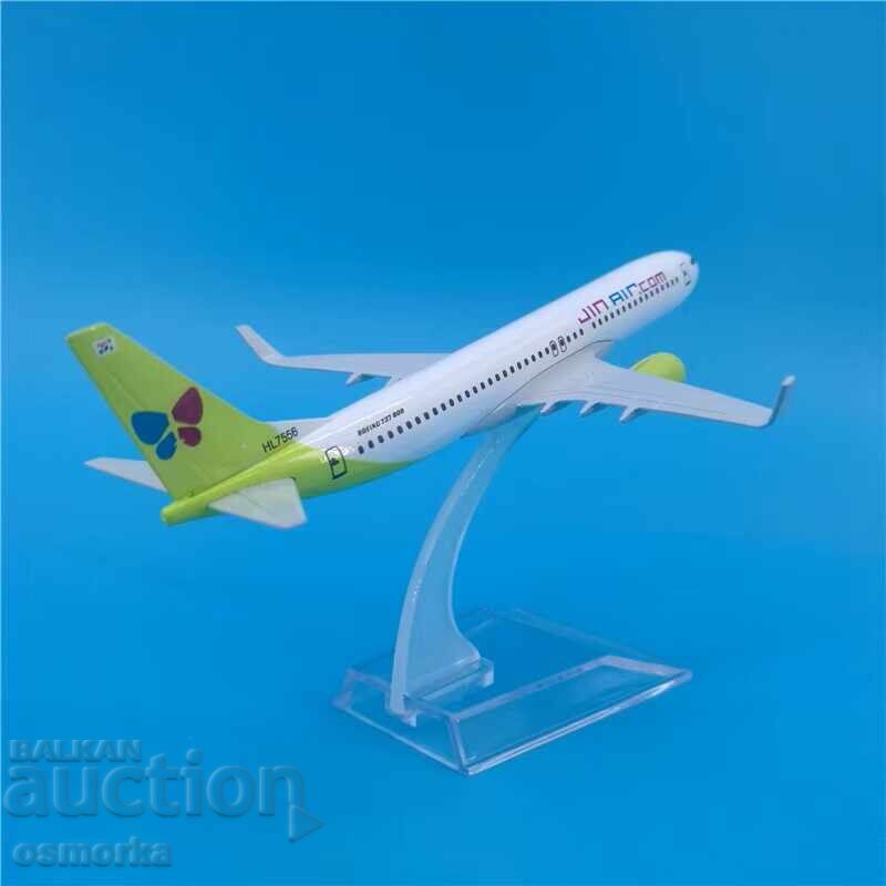 Boeing 737 airplane model Jin Air metal low-flying aircraft - 5 Boeing 737 airplane model Jin Air metal low-flying aircraft - 5
