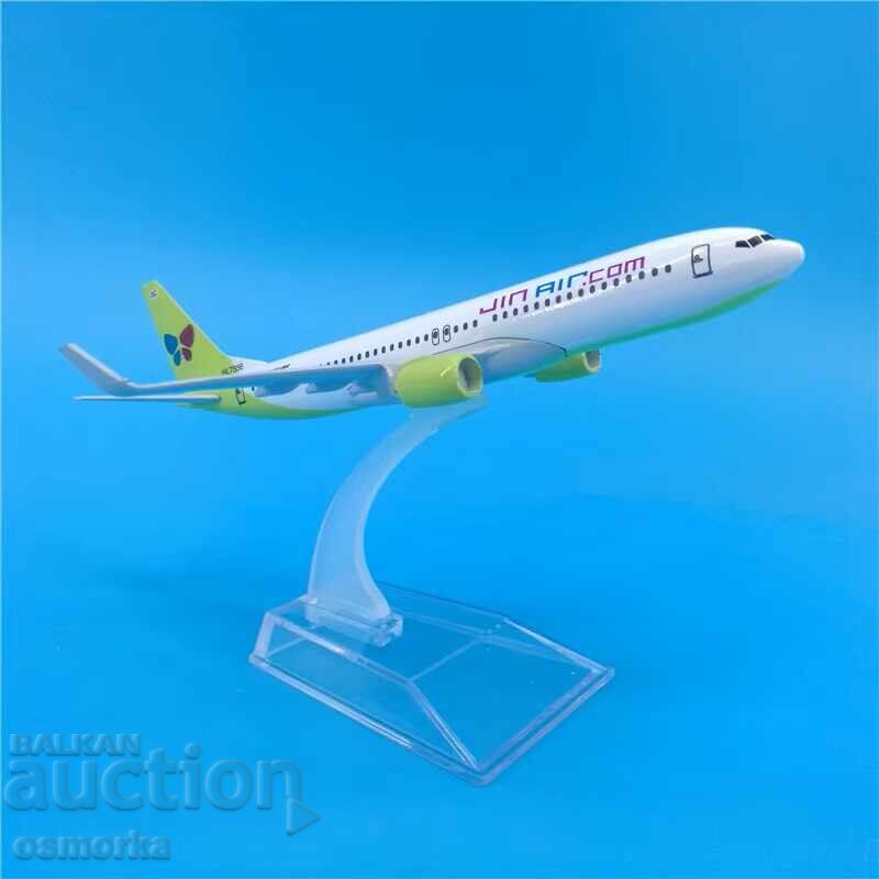 Boeing 737 airplane model Jin Air metal low-flying aircraft - 7 Boeing 737 airplane model Jin Air metal low-flying aircraft - 7