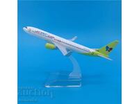 Avion Boeing 737 model Jin Air aeronave metalice de zbor joase